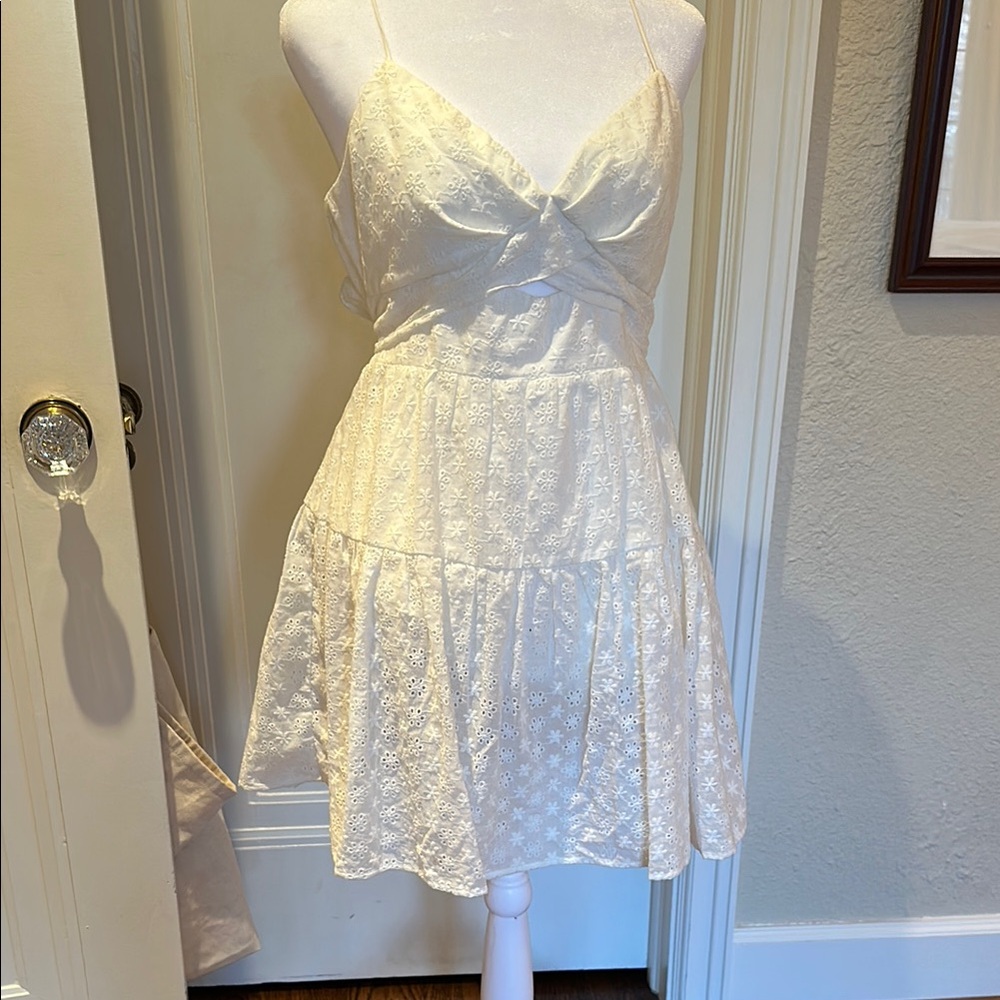White Lace Sundress